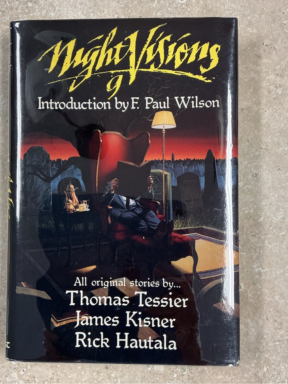 Night Visions 9 1991 Vintage Horror Stories HB 1st Edition Dark Harvest